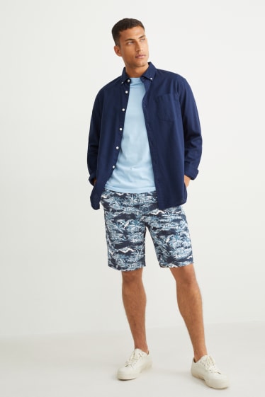 Hommes - Short - bleu foncé