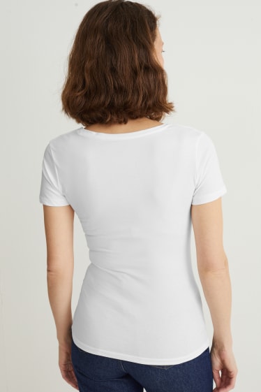 Women - Basic T-shirt - white