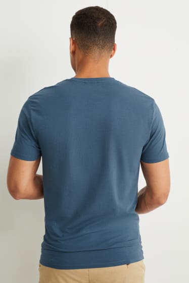 Hommes - T-shirt - Flex - bleu foncé