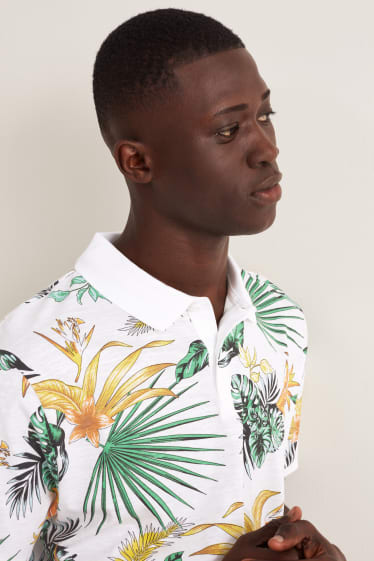 Hommes - Polo - blanc