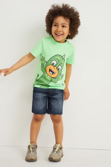 Bambini - Shorts di jeans - blu scuro