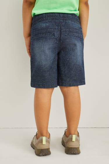 Bambini - Shorts di jeans - blu scuro