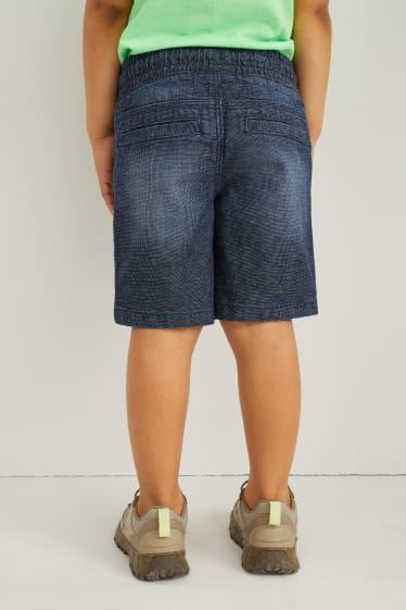 Kinderen: jongens - Korte spijkerbroek - donkerblauw