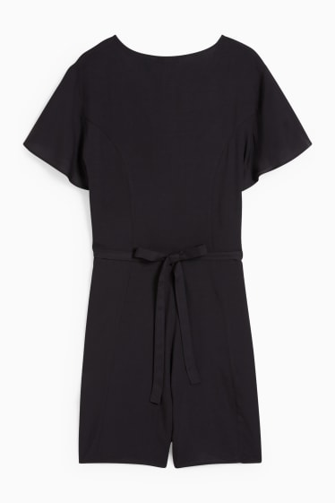 Damen - Playsuit - schwarz