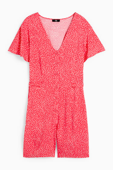 Damen - Playsuit - pink