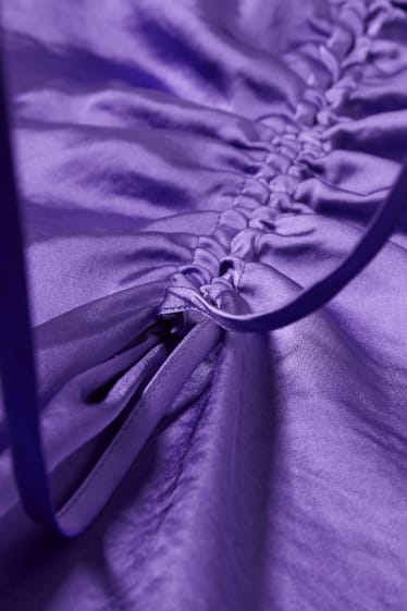 Women - A-line dress - purple