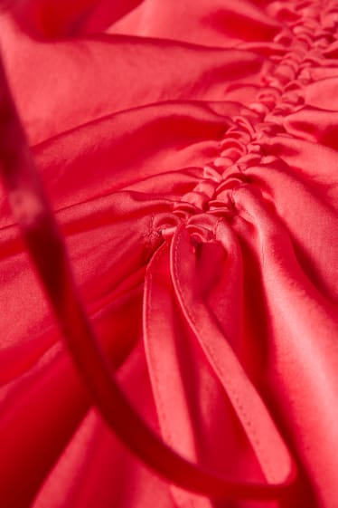 Femmes - Robe évasée - rose