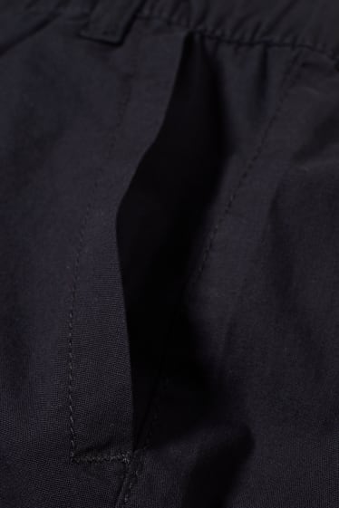 Donna - Shorts - vita alta - blu scuro