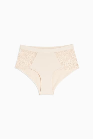 Femmes - Shorty - beige clair