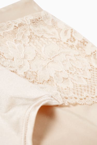 Femmes - Shorty - beige clair