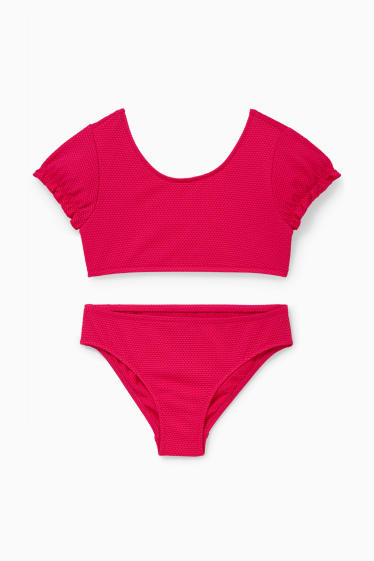 Kinderen: meisjes - Bikini - LYCRA® XTRA LIFE™ - 2-delig - fuchsiarood