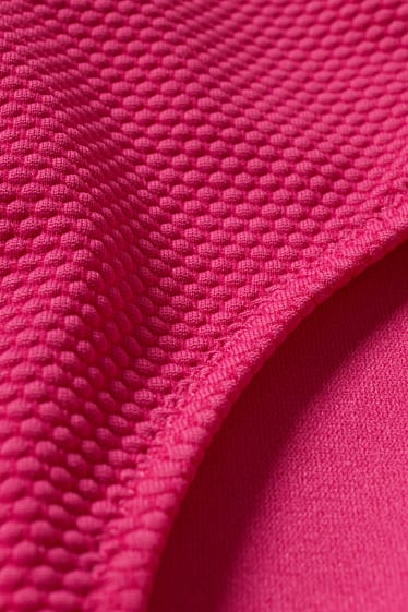 Dámské - Spodní díl bikin - mid waist - LYCRA® XTRA LIFE™ - růžová