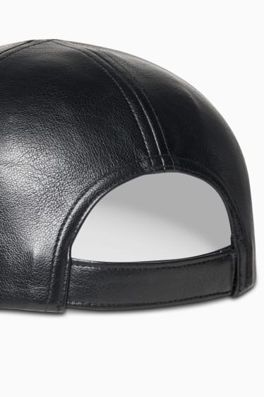 Donna - CLOCKHOUSE - cappellino - similpelle - nero