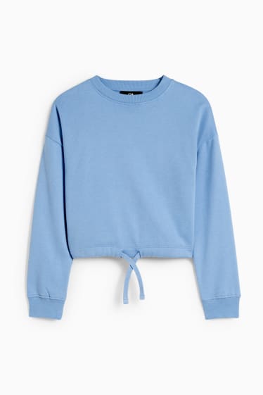 Kinderen: meisjes - Sweatshirt - blauw