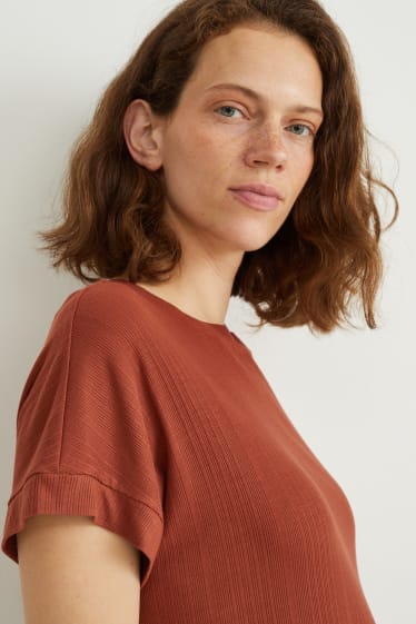 Femmes - T-shirt - marron