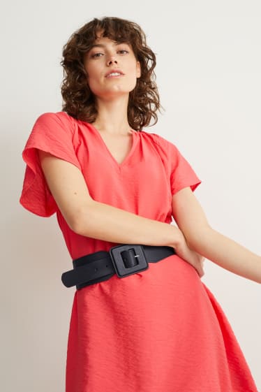 Femmes - Ceinture ventrale - synthétique - noir