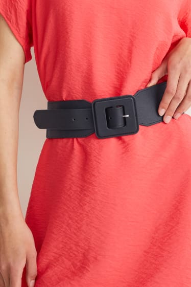 Femmes - Ceinture ventrale - synthétique - noir