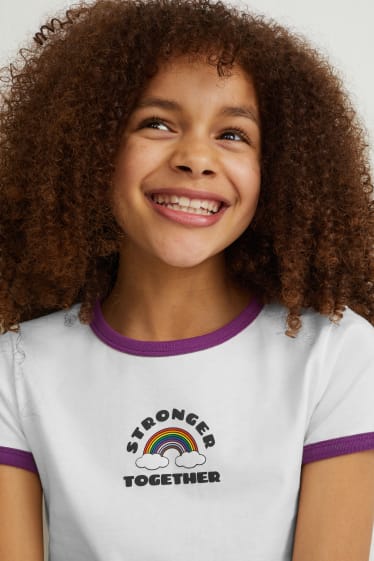 Bambine - T-shirt - bianco