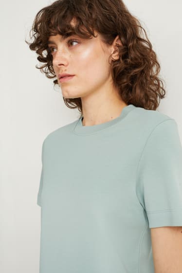 Donna - T-shirt - verde menta