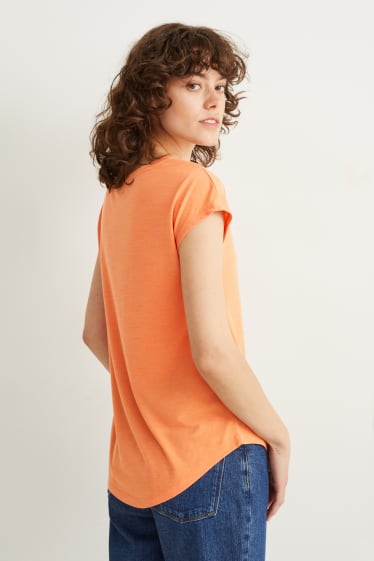 Donna - T-shirt - arancione