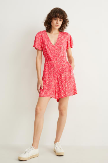 Damen - Playsuit - pink