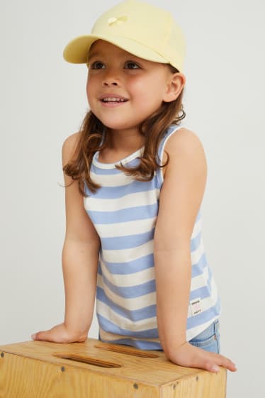 Kinder Mädchen - Baseballcap - gelb