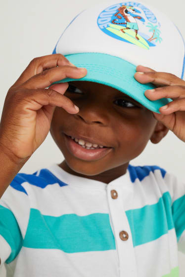 Children - Baseball cap - turquoise