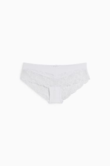 Dona - Calces hipster - blanc