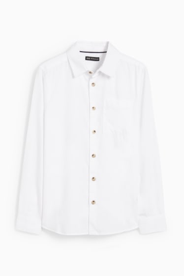 Enfants garçons - Chemise - blanc