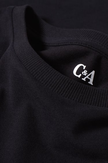 Kinderen: meisjes - Longsleeve - zwart