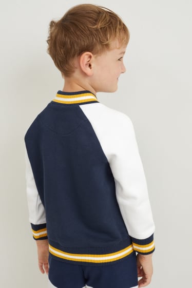 Kinder - Collegejacke - dunkelblau