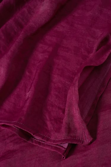 Damen - Satin-Nachthemd - lila