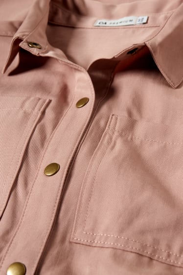 Kinderen: meisjes - Jumpsuit van lyocell - beige