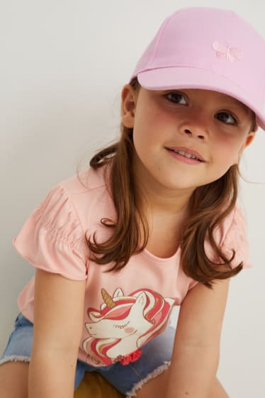 Bambine - Cappellino da baseball - rosa