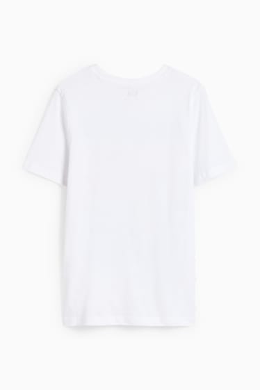 Copii - Băieți - Tricou cu mânecă scurtă - alb