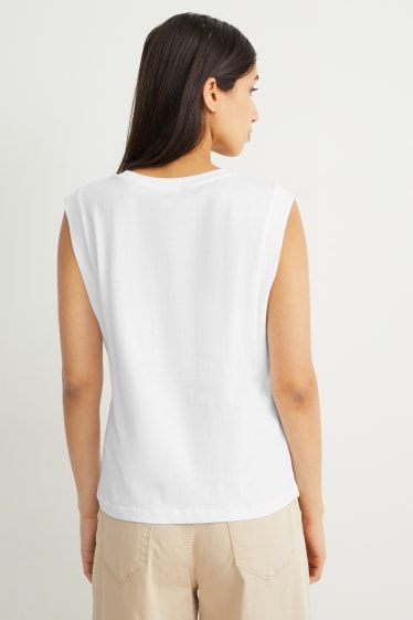 Femmes - Top basique - blanc