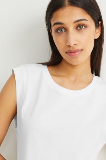 Femmes - Top basique - blanc