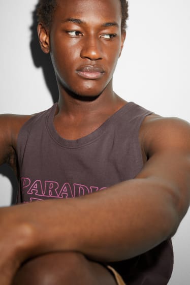 Herren - Tank Top - dunkelgrau