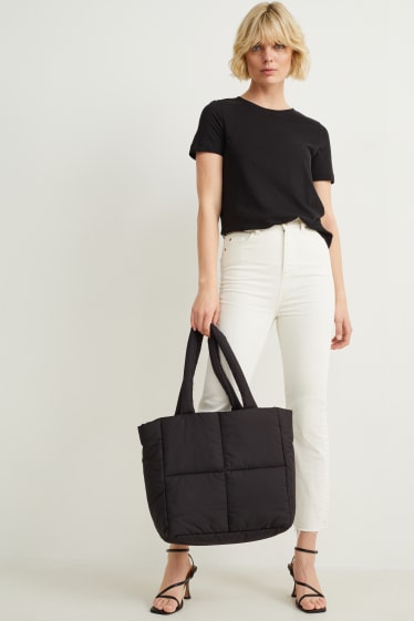 Damen - Shopper - schwarz