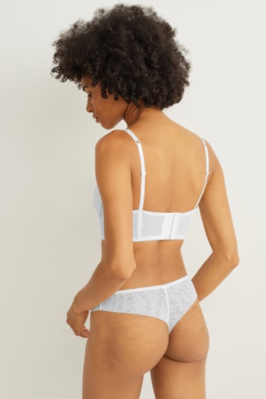 Dona - Tanga - blanc trencat