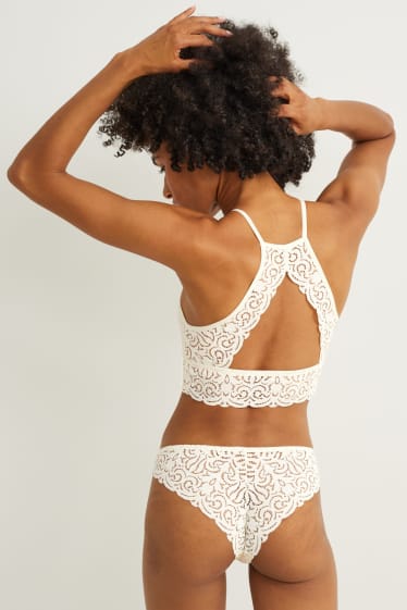 Femmes - Bralette - beige clair