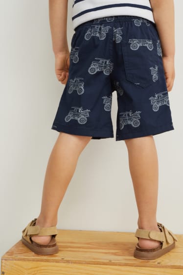 Bambini - Confezione da 2 - shorts - blu scuro