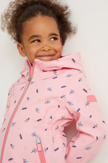 Nena - Jaqueta softshell amb caputxa - rosa