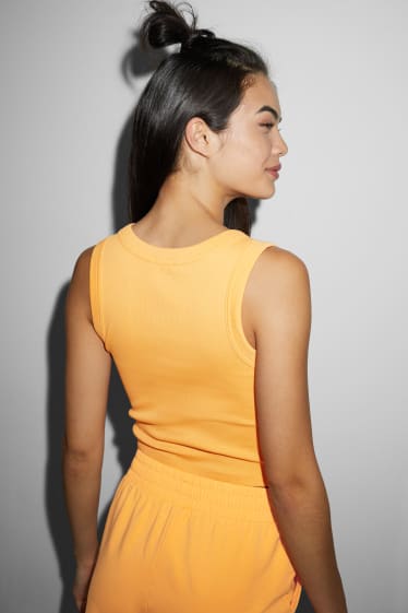 Damen - CLOCKHOUSE - Crop Top - orange