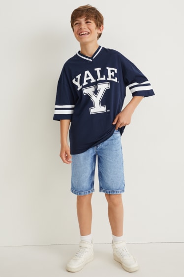 Children - Denim shorts - blue denim