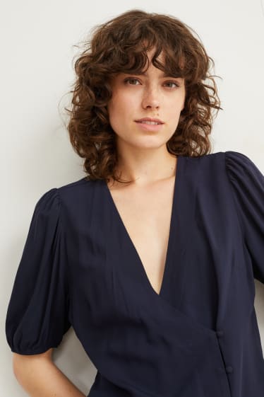 Femmes - Chemisier - bleu foncé
