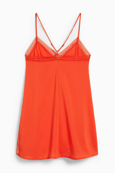 Femmes - Chemise de nuit - orange foncé