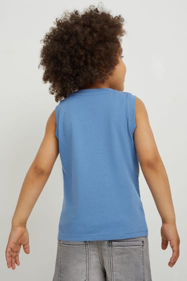 Enfants garçons - Lot de 2 - tops - bleu