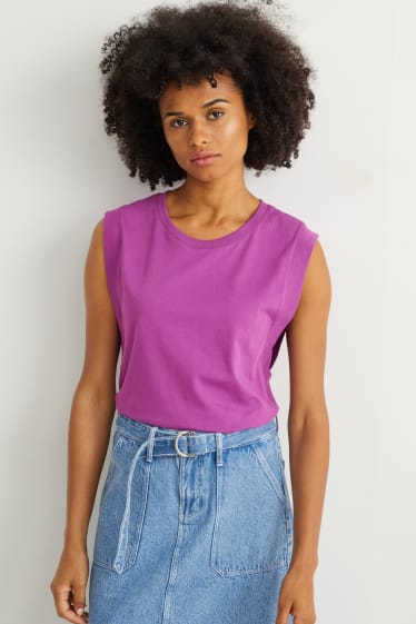 Femei - Top basic - violet