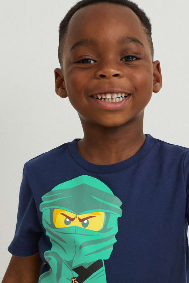 Kinder - Multipack 3er - Lego Ninjago - Kurzarmshirt - weiss